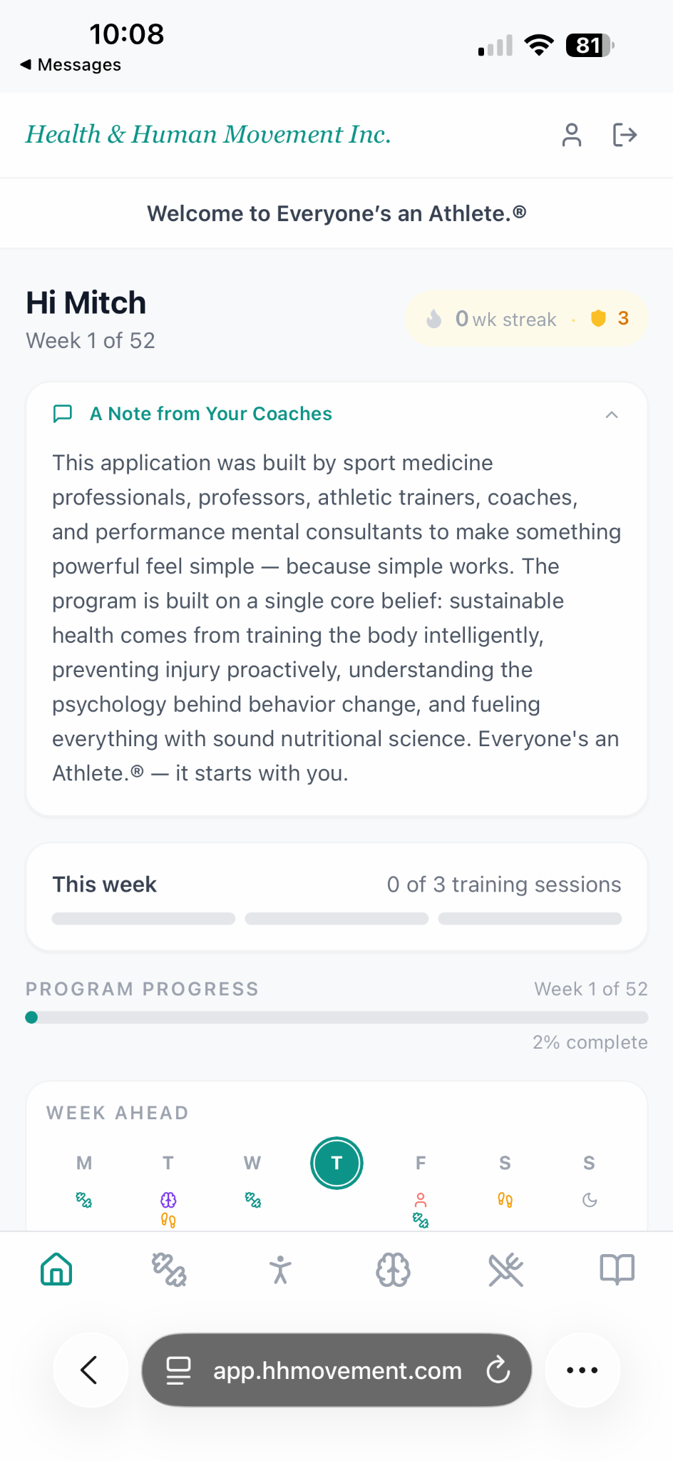 Everyone’s an Athlete app preview